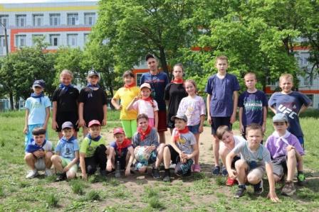 В пришкольном лагере состоялся турнир по футболу