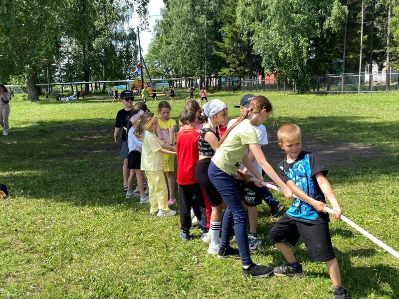 А в лагере День здоровья!