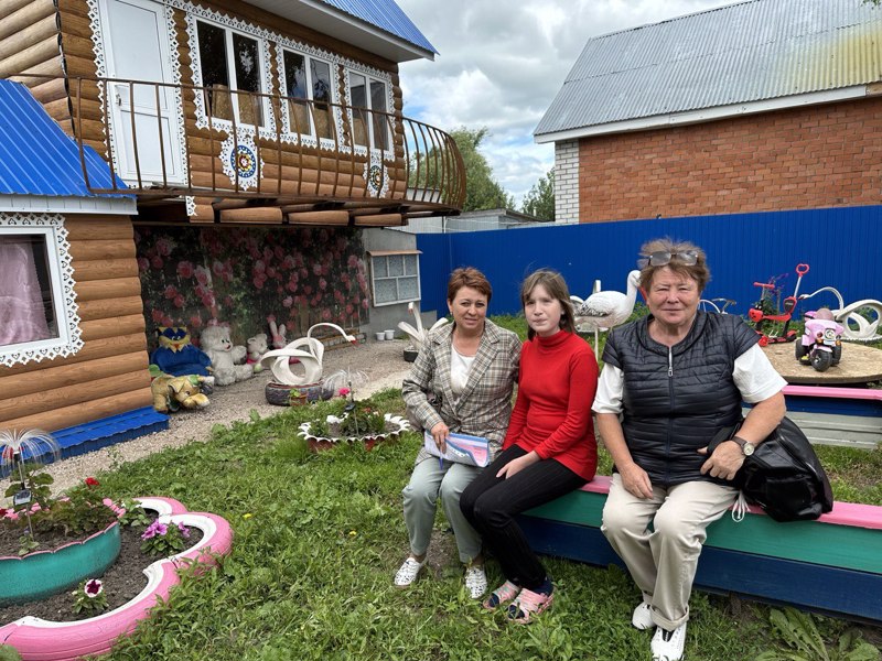 Посещения на дому. Учителя побывали в д. Кадеркино Шумерлинского района