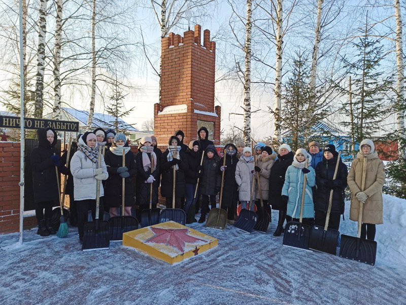 Патриотическая акция «Снежный десант»