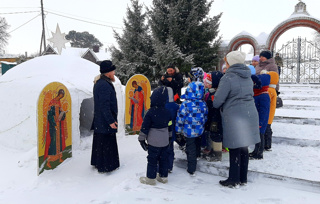 Дошкольники посетили Храм нашего села