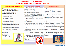 «Школьник и сотовый телефон: польза или вред»
