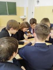 Девятиклассники Янтиковской школы стали участниками деловой игры