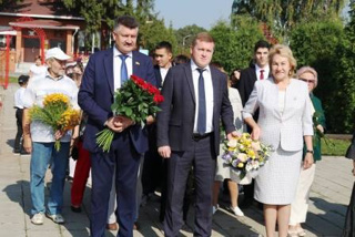 В п. Кугеси состоялось торжественное мероприятие, посвященное 247-летию со дня рождения основоположника российской научной синологии Никиты Яковлевича Бичурина.