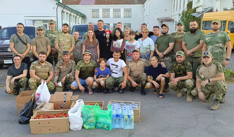 Добрые души защитников Родины