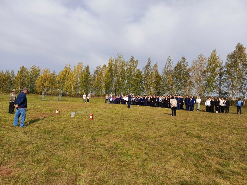 Учебно- тренировочная эвакуация по ПБ.