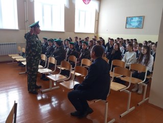 Встреча с действующими офицерами пограничных войск Дальневосточного пограничного управления