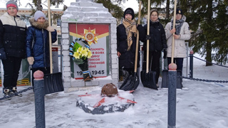 Участие в акции "Снежный десант"