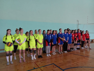 3 этап Спартакиады среди ПОО Чувашской республики по волейболу уже среди девушек.