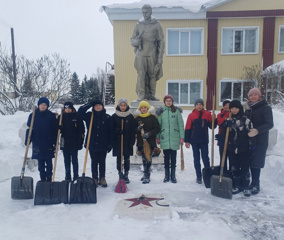 Патриотическая Акция «Снежный десант»