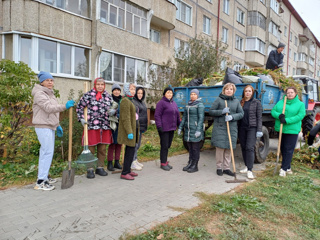 Приняли участие в общегородском субботнике