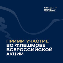 XIV Всероссийская акция памяти павших воинов России "Дни Белых Журавлей"