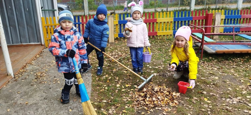 Трудовое воспитание в детском саду