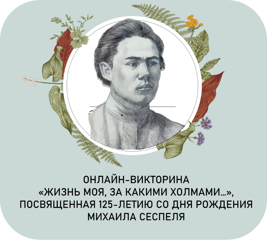 Итоги онлайн-викторины, посвященной 125-летию со дня рождения Михаила Сеспеля