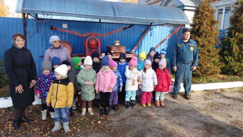 Экскурсия в пожарную часть