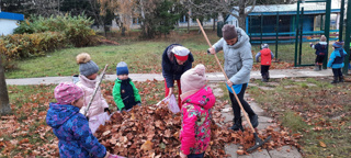 🍂🍁 УБОРКА ОПАВШИХ ЛИСТЬЕВ