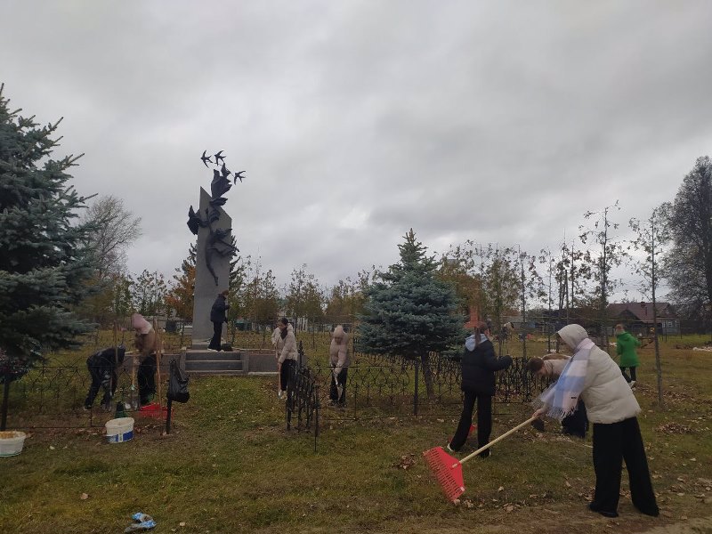 Подготовка ко Дню Памяти