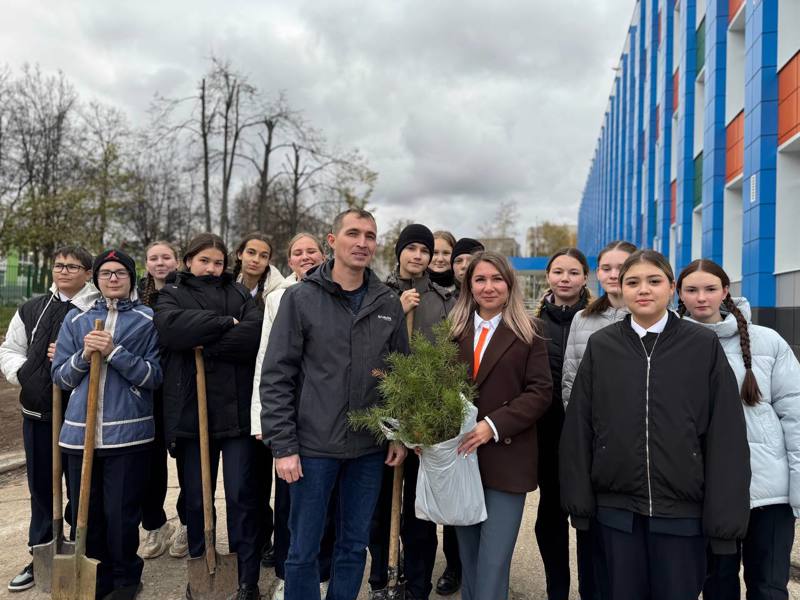 Школа внесла свой вклад в дело сохранения окружающей среды.