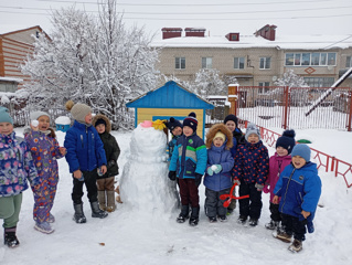 Ура! Выпал первый снег!