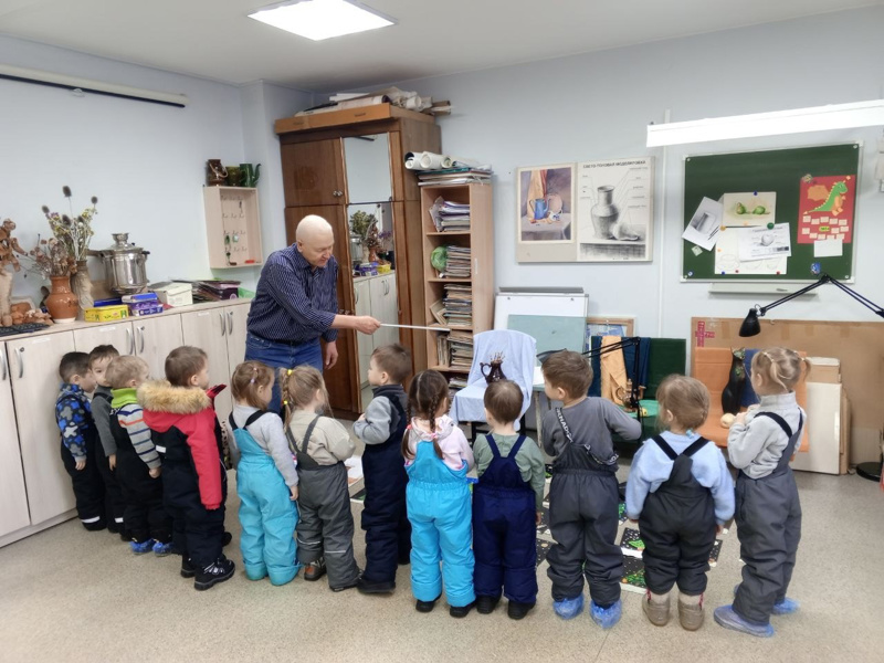 В детской школе искусств