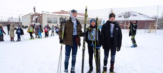 Рождественские соревнования по лыжным гонкам