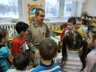 Встреча с участником СВО