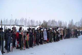 Первенство Шемуршинского округа по лыжным гонкам в зачет Спартакиады школьников