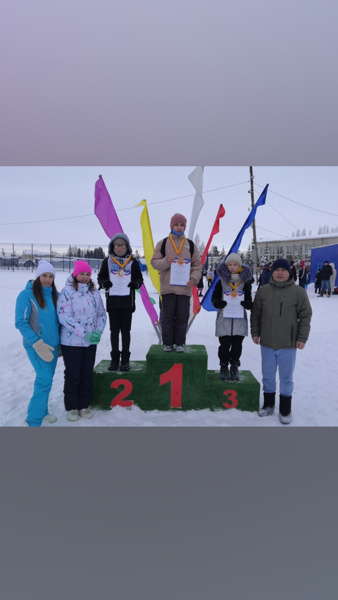 Призеры лыжных соревнований памяти В.М. Лукина