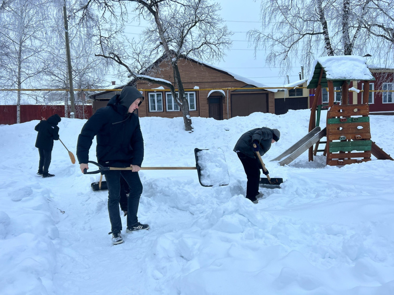 Акция " Снежный десант"