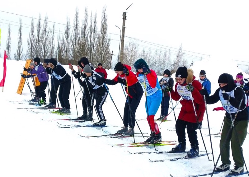Лыжные гонки в поддержку участников СВО.