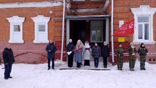 В с. Ковали состоялось торжественное открытие надомной таблички и мемориальной доски памяти Героя Сергея Семенова