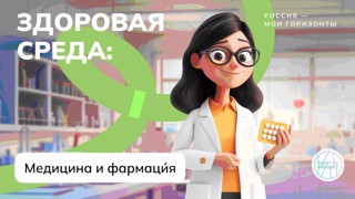 «Россия здоровая: медицина и фармация» - такова тема сегодняшнего занятия программы «Билет в будущее