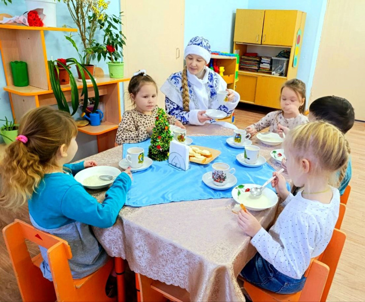 Завтрак со Снегурочкой