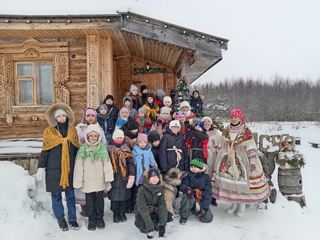 Встреча с чувашским Дедом Морозом