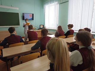 В Алтышевской средней  школе прошла встреча с обучающимися по теме профилактики наркомании
