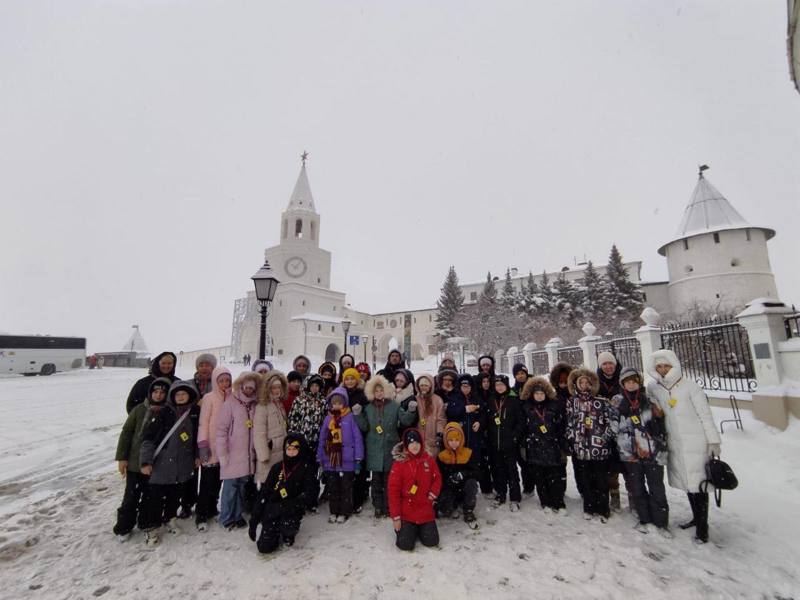 3 февраля ученики 4 "З" класса совершили увлекательное путешествие в столицу соседней Республики.