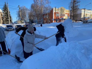 Акция «Снежный десант»