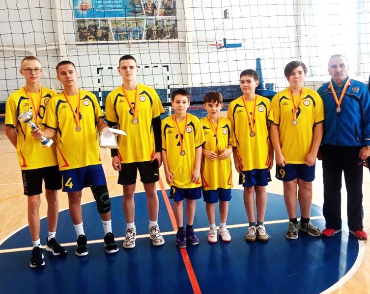 Волейбольная команда юношей – призер Чемпионата ШВЛ.