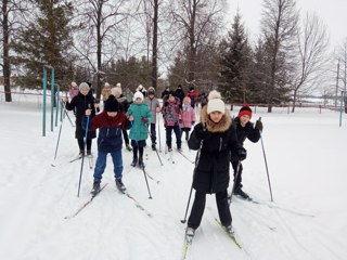 Общешкольная лыжная гонка