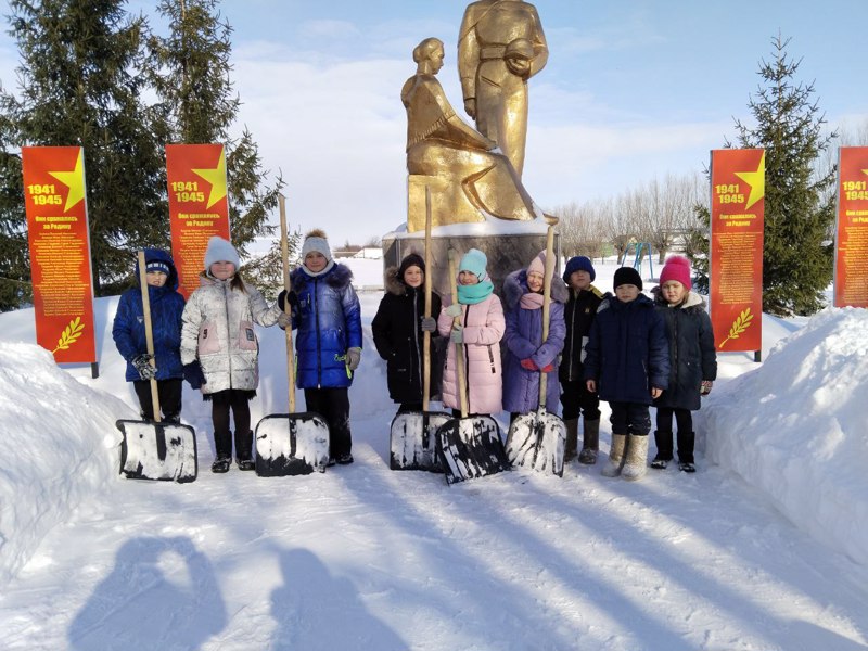 Всероссийская патриотическая акция «Снежный десант"