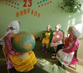 Тематическое занятие в дошкольной группе "Теремок", посвященное Международному дню родного языка