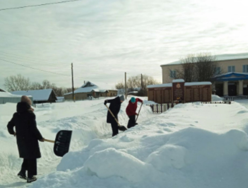 Акция "Снежный десант"