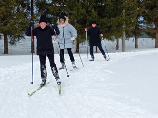 Прошли лыжные соревнования среди школьников в рамках месячника оборонно-массовой и спортивной работы