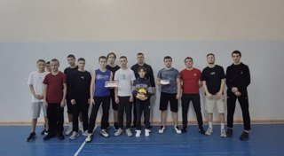 В преддверии Дня Защитника Отечества,  прошёл турнир по волейболу