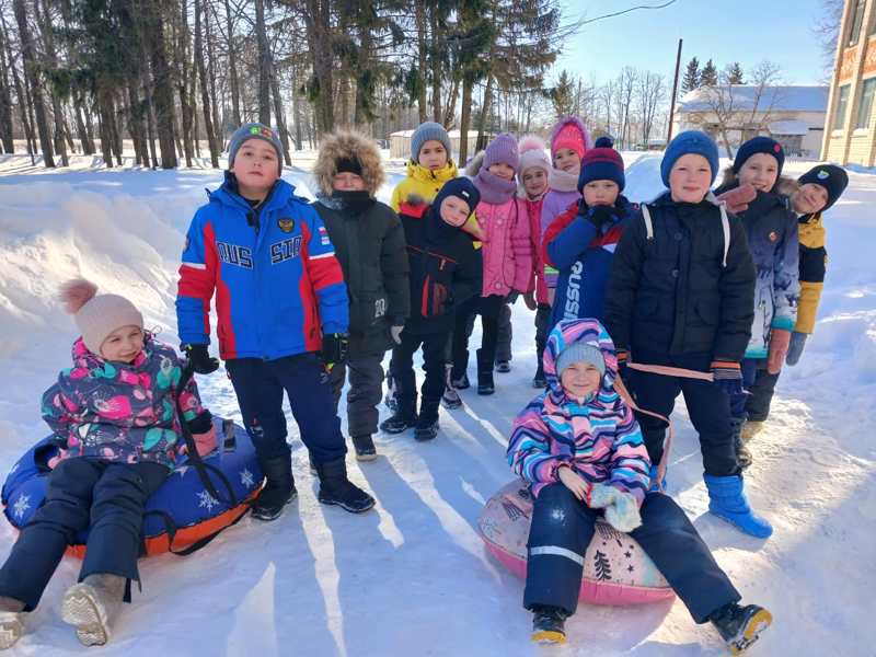 В завершении трека  "Орлёнок - спортсмен"