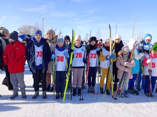 Соревнования по лыжным гонкам среди обучающихся МБОУ «Тарханская СОШ»