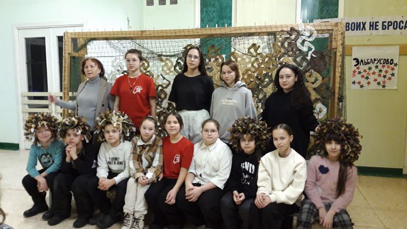 Маскировочные сети спасают жизни наших бойцов