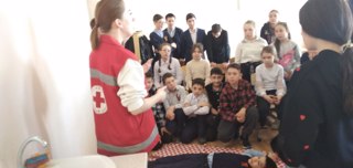 Встреча с инструктором Первой помощи «Российский Красный Крест»