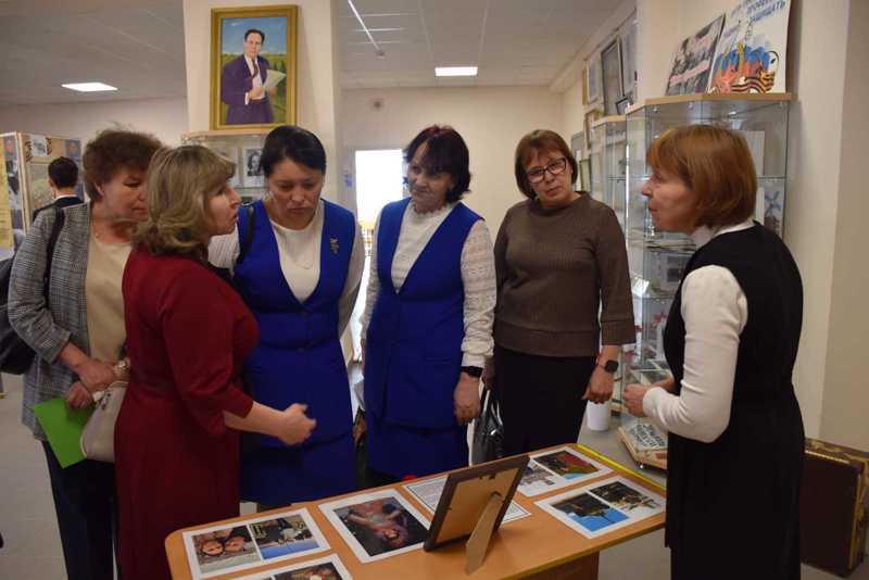 Экскурсии по школьному музею для участников муниципального форума классных руководителей «Орлята России».