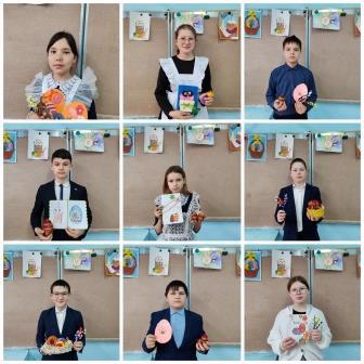 Пасхальная открытка солдату